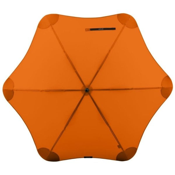 Orange Classic Windproof Blunt Umbrella Top Canopy