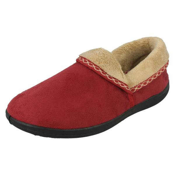 Padders Ladies Padders Wide Fitting Slippers - Mellow