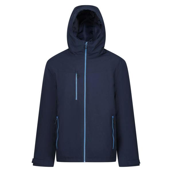 Regatta Professional Mens Insulated Waterproof Jacket - Navy/French Blue - 