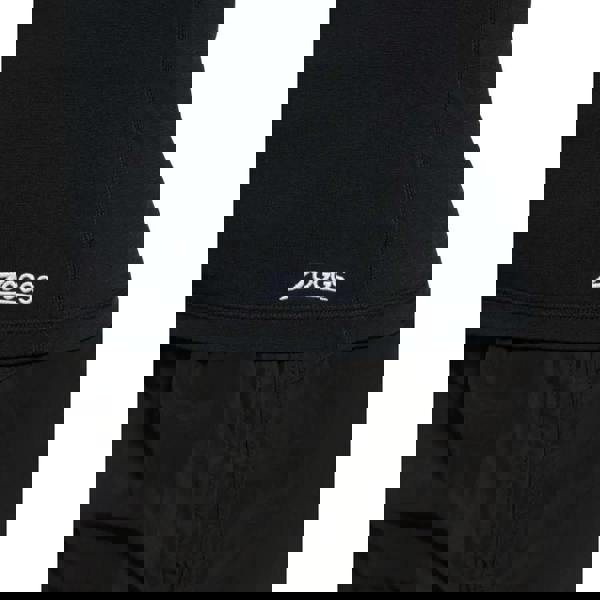 Zoggs Long Sleeve Zip Sun Top - Black