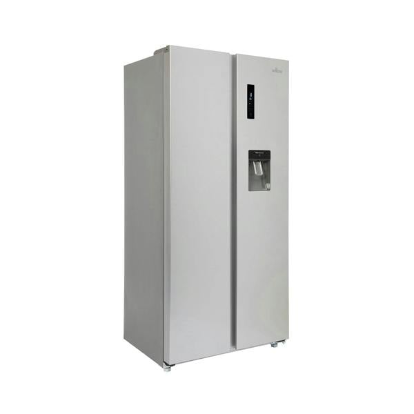Willow 430L American Style Fridge Freezer WSBS84DS - Silver