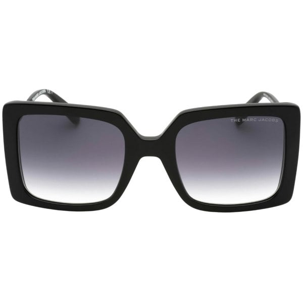 Marc Jacobs Grey Lens Black Square Sunglasses One Size