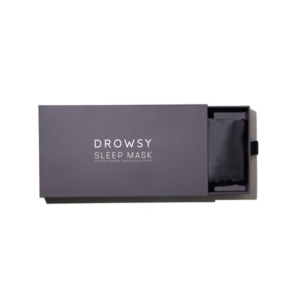 Drowsy Sleep Co Silk Sleep Mask - Moonlight Shadow