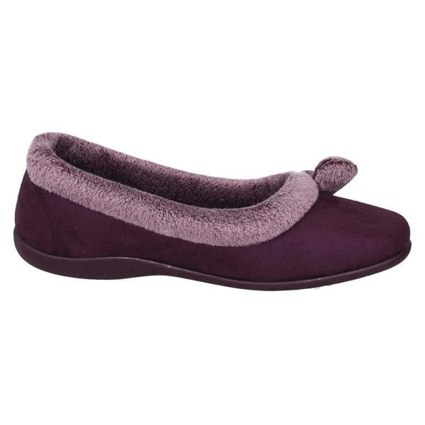 Rosebank Ladies Rosebank Memory Foam Slippers Lucy