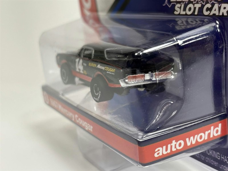 Auto World Slot Cars 1967 Mercury Cougar #14 Thunderjet Ultra G HO Slot Car SC357-3