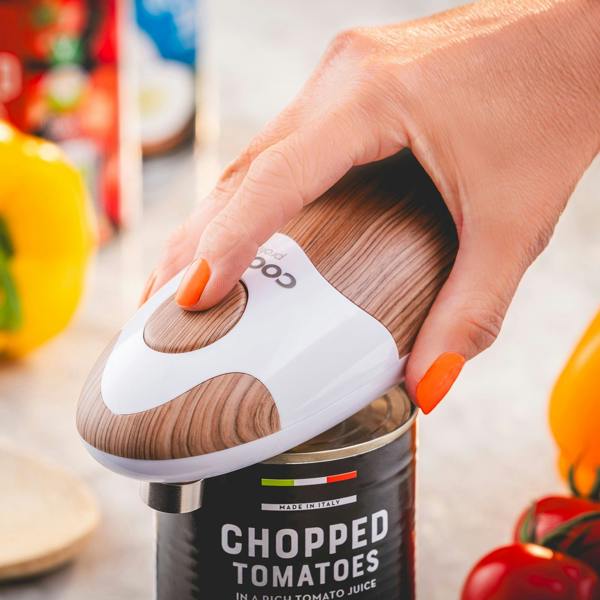 Cooks Professional Automatic Can Opener | Nordic White