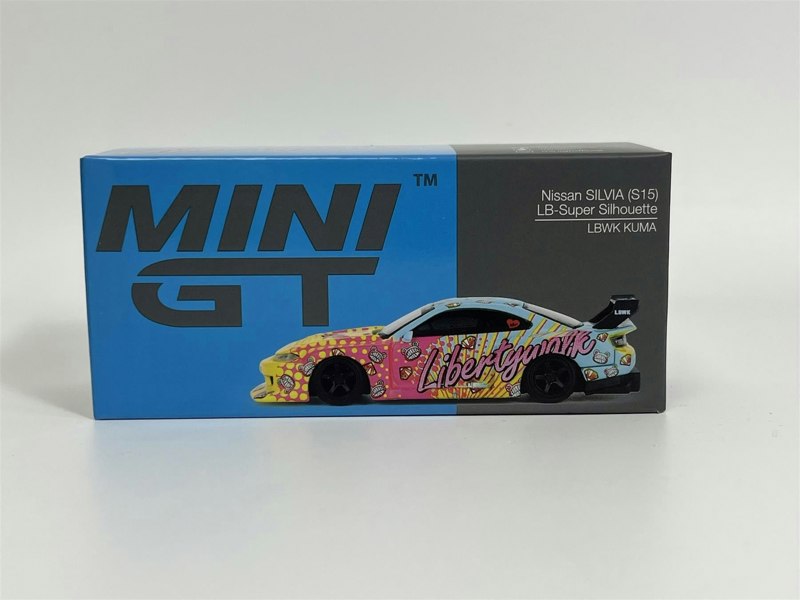 Mini GT Nissan Silvia S15 LB Super Silhouette LBWK KUMA RHD 1:64 Mini GT MGT00743R