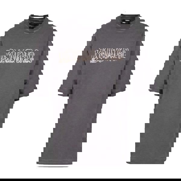 Dsquared Graffiti Logo Print T-Shirt   in  Grey