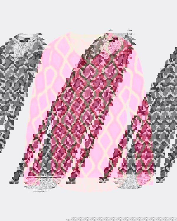 Maison Scotch Linen Mix Crewneck Womens Knit - Combo B