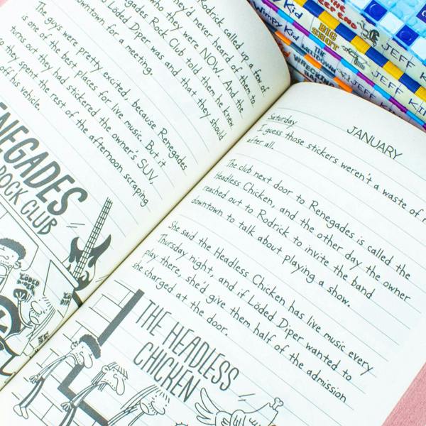 Diary of a Wimpy Kid Books 12–17 Collection 6 Books Set by Jeff Kinney – Funny Diary Collection for Kids