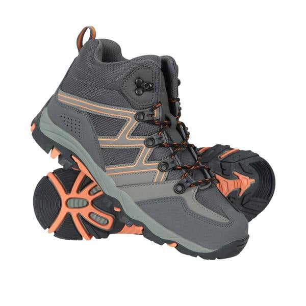 Mountain Warehouse Childrens/Kids Oscar Walking Boots - Grey - 