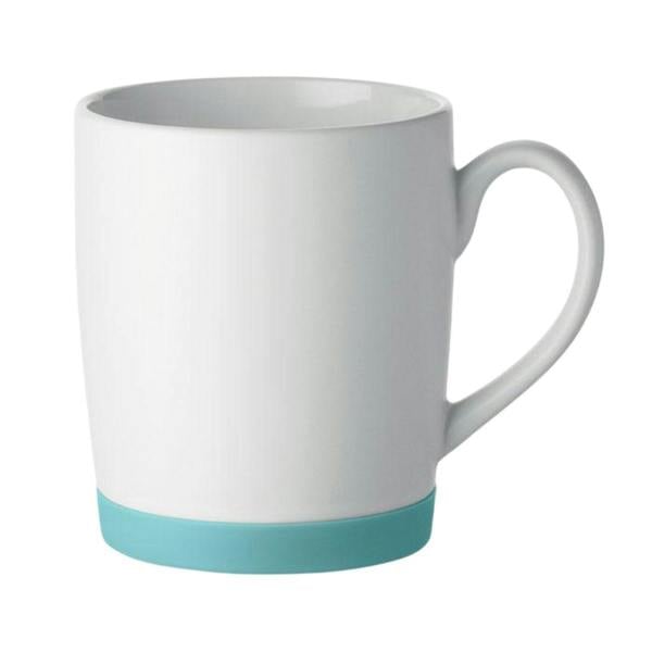 MidOcean Ceramic 300ml Mug - White/Petrol - 