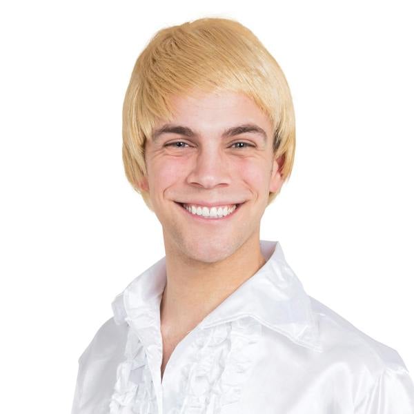 Bristol Novelty Mens 60s Style Wig - Blond - 