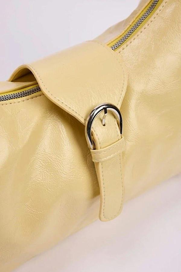 WOVCOR Trok Stone Embellished Belt Buckle Oval Women's Shoulder Bag