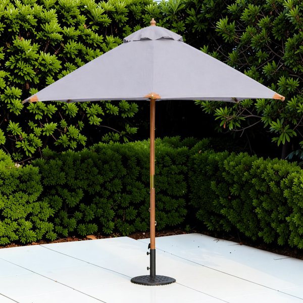The Garden Marketplace 3.5m Premium Hardwood Garden Parasol Umbrella