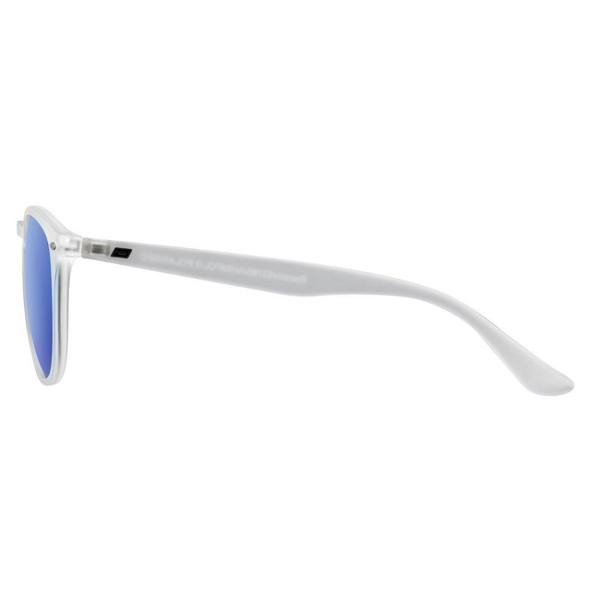 Dirty Dog RACOON - Satin Crystal with Polarized Blue Fusion Lens