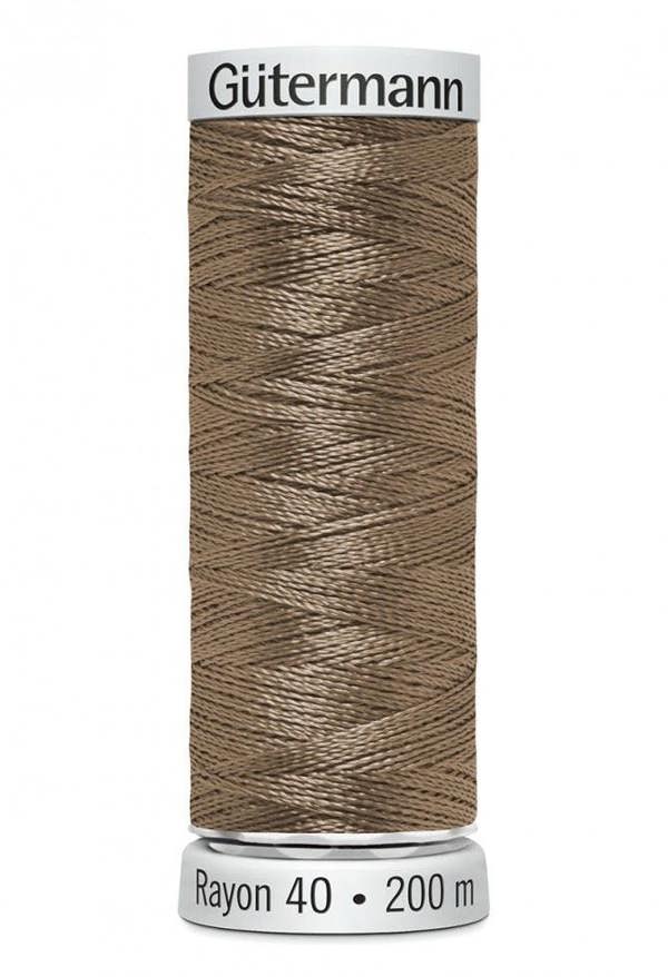 Gutermann No 40 Sulky Rayon Embroidery Thread 200m Rayon Thread Suitable For Embroidery