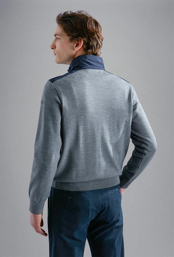 Paul & Shark Wool Sweater with Typhoon Insert