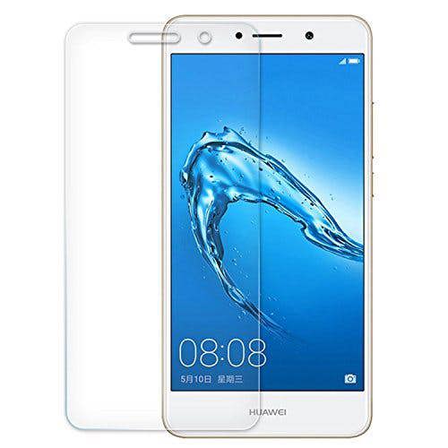 Huawei Y7 PRIME Screen Protector, Tempered Glass Protective Films Invisible Transparent Clear Protection Display Shield for Huawei Y7 PRIME - 2 Pack