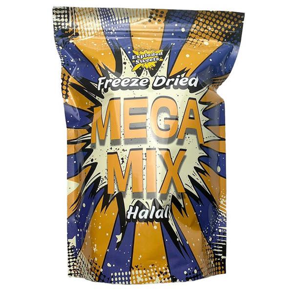 Exploded Sweets Mega Mix - Halal | Exploded Sweets | Freeze Dried Sweets UK