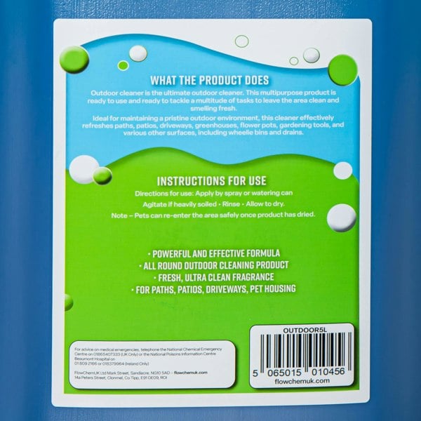 Samuel Alexander 5 Litre Outdoor Patio and Decking Multi-Purpose Cleaner