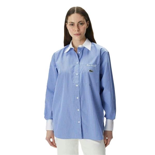 Lacoste Womens/Ladies Shirt - Persian Blue - 