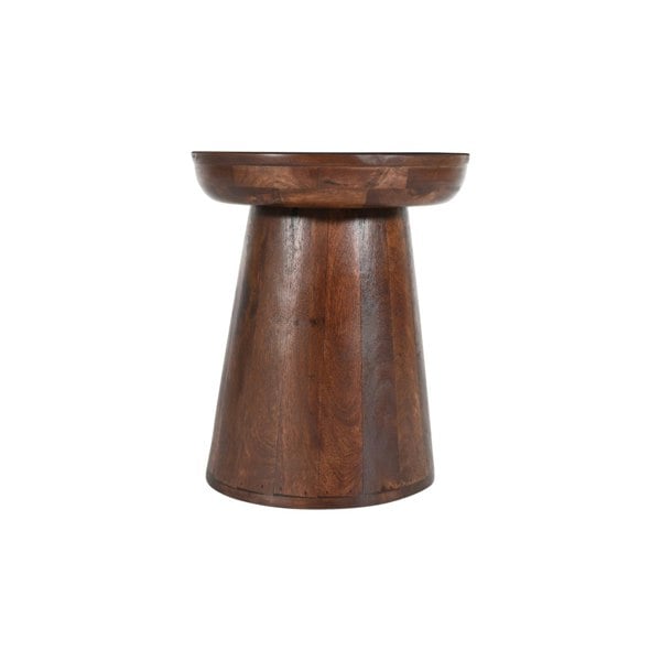 IH Design Monco Dark Mango Wood Side Table