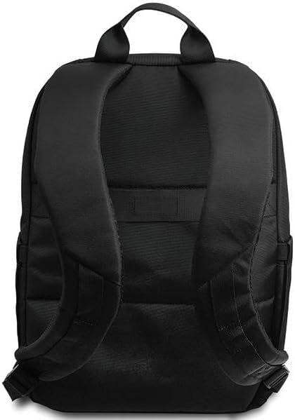 BMW Carbon & Blue Stripe Backpack for 16" Laptop Black - BMBP15COMSCAKL