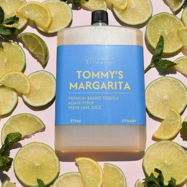 Letterbox Cocktails Tommy's Margarita Mini Cocktail – Premium Letterbox Cocktail Gift (100ml)
