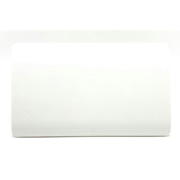 Trendi Switch Double Blanking Plate in Ice White
