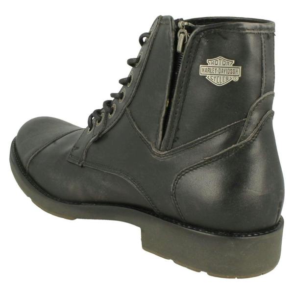 Harley Davidson Mens Harley Davidson Lace Up Ankle Boots Maine