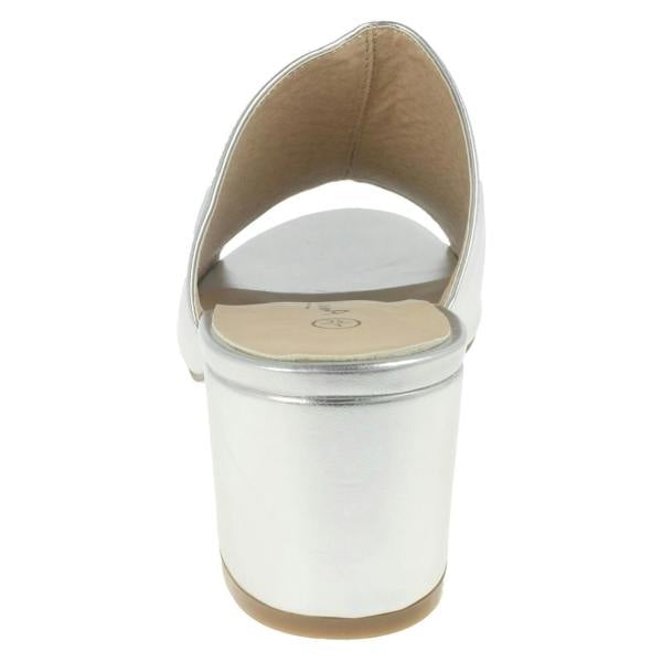 Anne Michelle Ladies Anne Michelle Chunky Heel Mule Sandals F10664