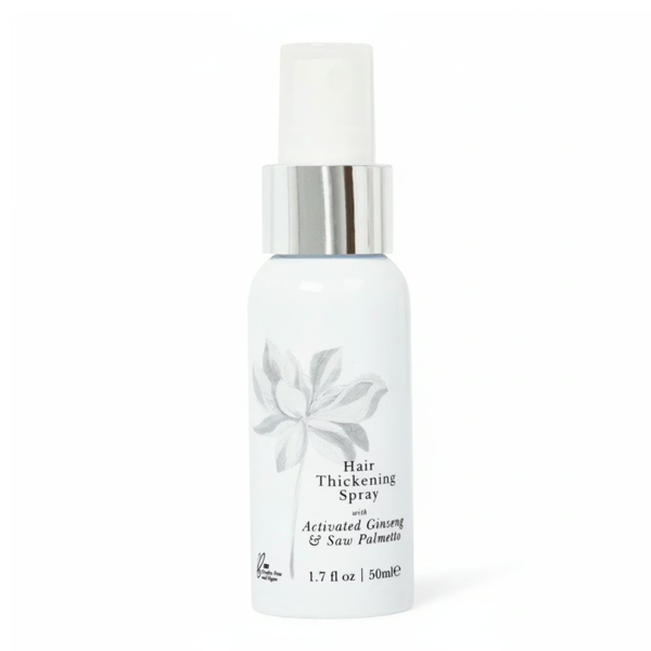 White Lotus Beauty Hair Thickening Spray with Activated Ginseng and Saw Palmetto