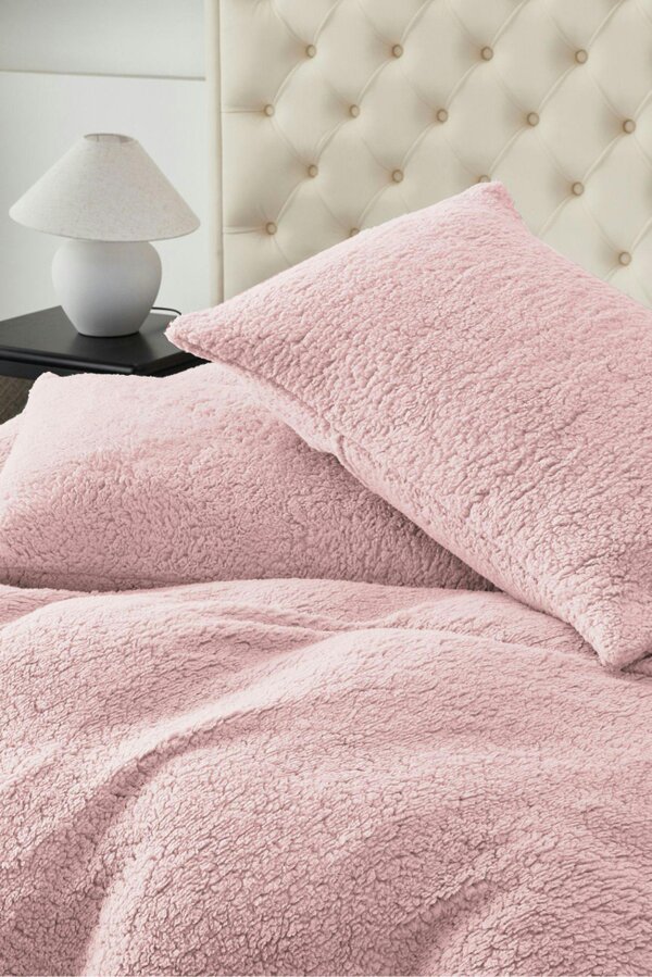 Ezysleep Winter Warm Soft Teddy Fleece Duvet Set