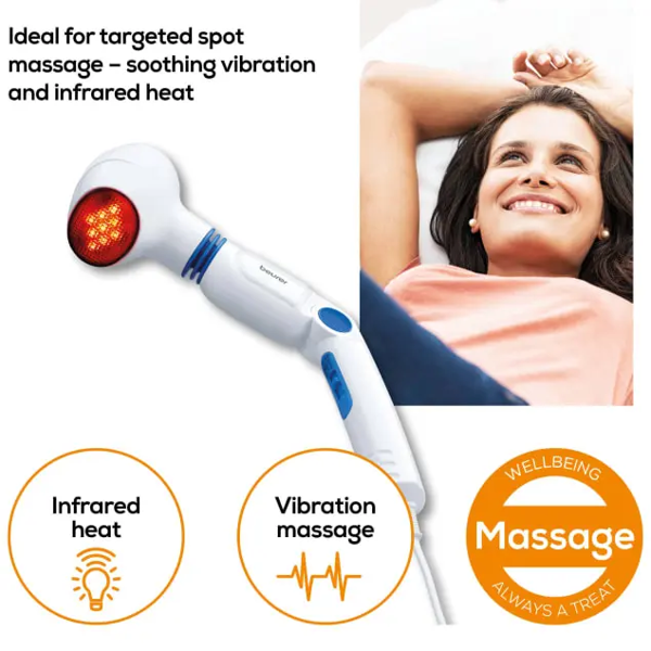 Beurer MG40 Infrared Massager with Rotating Head