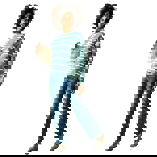 Regatta Womens/Ladies Avira Sweatshirt - Ivy Moss/White - 