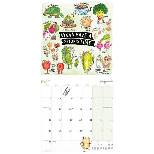 Jelly Armchair, Whole Year of Pun Calendar 2027, Wall Calendars, Month To View, Humour, Gift