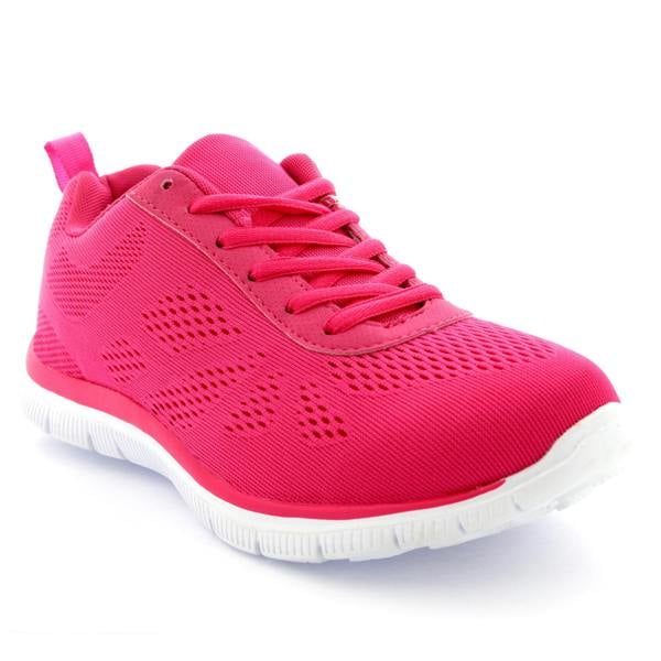 VIVA Get Fit Womens Mesh Running Trainers Athletic Walk Gym Shoes Sport
