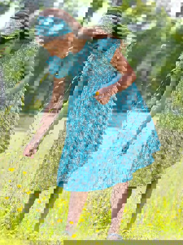 Kite Girls Organic Ocean Bloom Dress