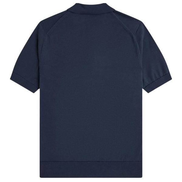 Fred Perry Cotton Knitted Polo Shirt