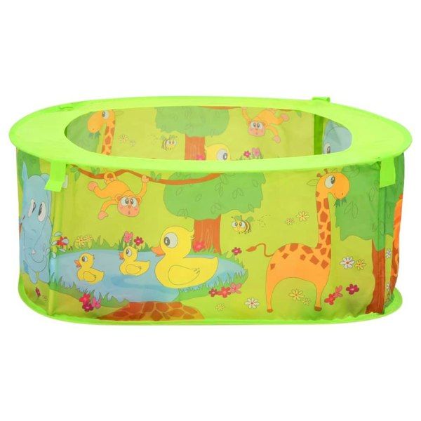 Berkfield Ball Pool with 300 Balls for Kids 75x75x32 cm