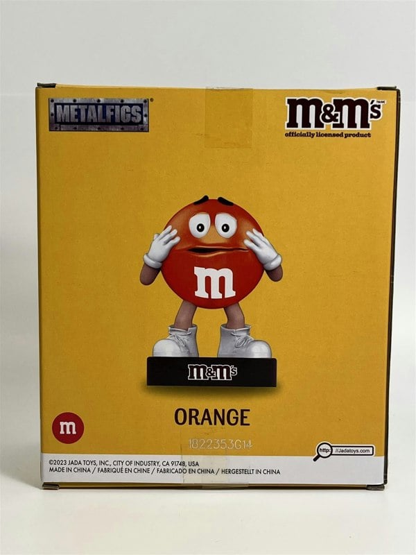 Jada M&Ms Orange 4 Inch Metal Figure 253251032 34463