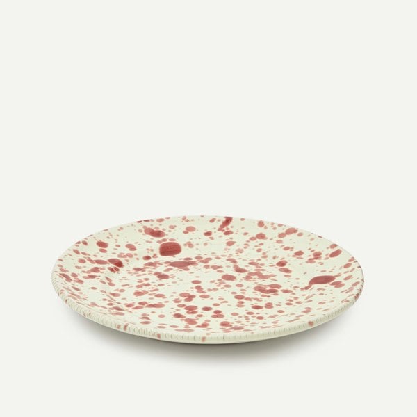 Hot Pottery Dinner Plate Cranberry
