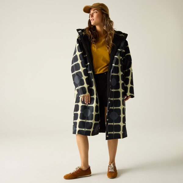 Regatta Womens Orla Kiely Changing Robe - Poppy