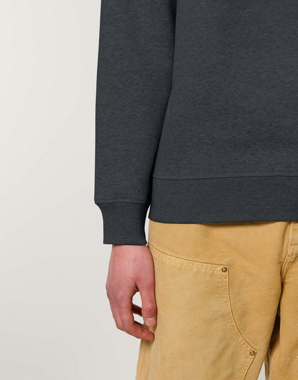 Men's Laid-Back Sweatshirt – Dark Heather Grey - British Boxers