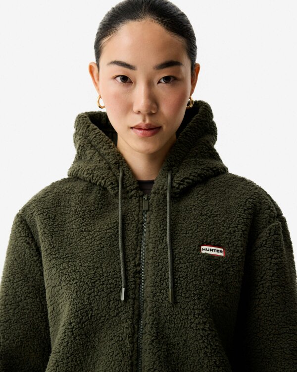 Hunter Bonelle Womens Borg Fleece Jacket  - Kambaba