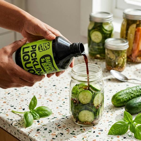 Sylt Balsamico & Basil Pickling Liquor