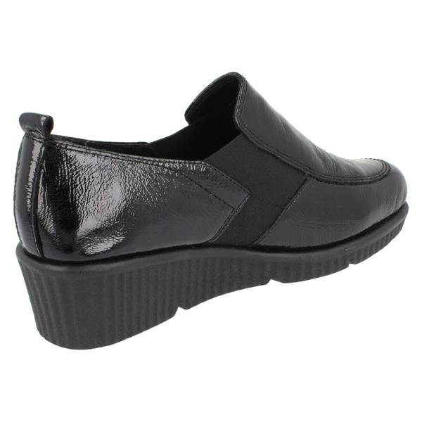 Van Dal Ladies Van Dal Wedge Slip On Shoes Hattie