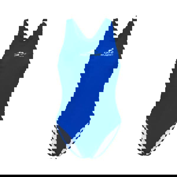 Royal blue Aquafeel Classic Open swimsuit with white accents