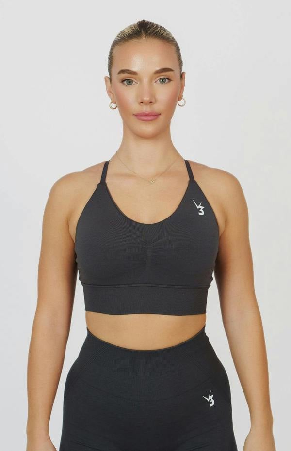 V3 Apparel Tempo 3-Piece Seamless Set - Slate Grey